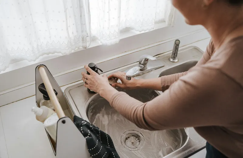 Sink and plumbing maintenance